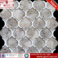 azulejos de mosaico de vidrio mezclados de alta calidad en diseño de acrílico